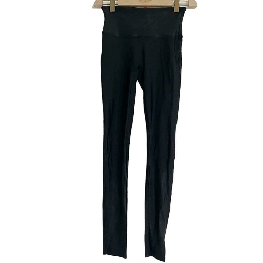 SPANX Size Medium Black Leggings Pants